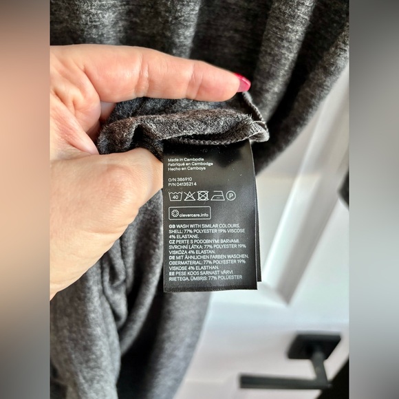 H&M Basics T-Shirt Dress Large - Picture 12 of 12